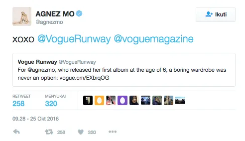 Agnez Mo Dipuji Majalah Fashion Ternama - VOGUE, Nah Siapa Kemarin yang Suka Ngejek Dandanannya? 12