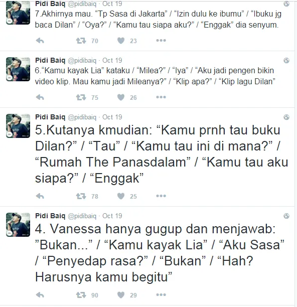 Sembari Menunggu Pemeran Dilan, Kenalan Dulu Yuk dengan Vanesha Prescilla yang Siap Jadi Milea 11