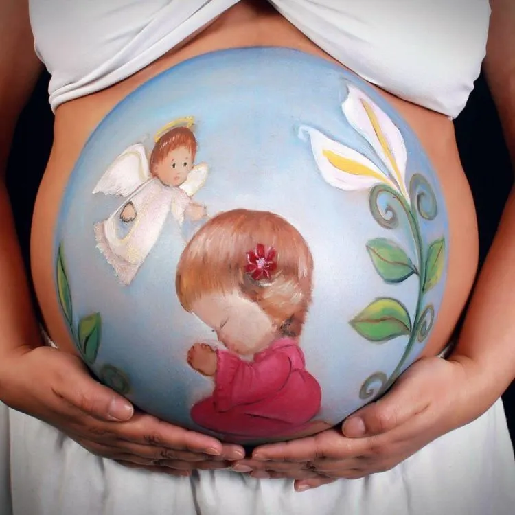 Belly Painting Bisa Jadi Pilihan Terbaik untuk Mengabadikan Momen Kehamilan Kamu! Cekrek~ 19