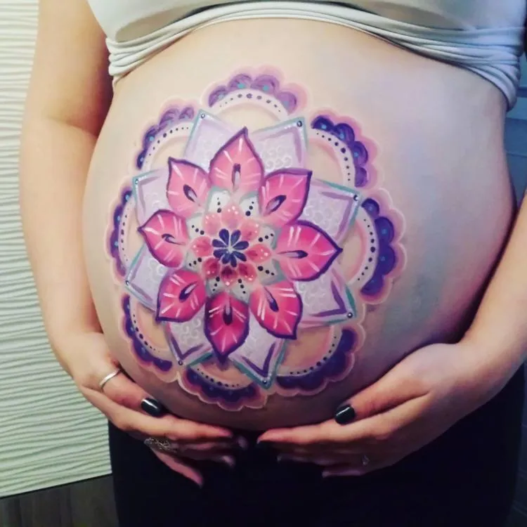 Belly Painting Bisa Jadi Pilihan Terbaik untuk Mengabadikan Momen Kehamilan Kamu! Cekrek~ 20