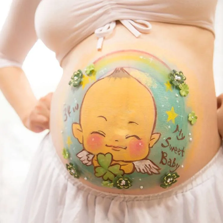 Belly Painting Bisa Jadi Pilihan Terbaik untuk Mengabadikan Momen Kehamilan Kamu! Cekrek~ 26