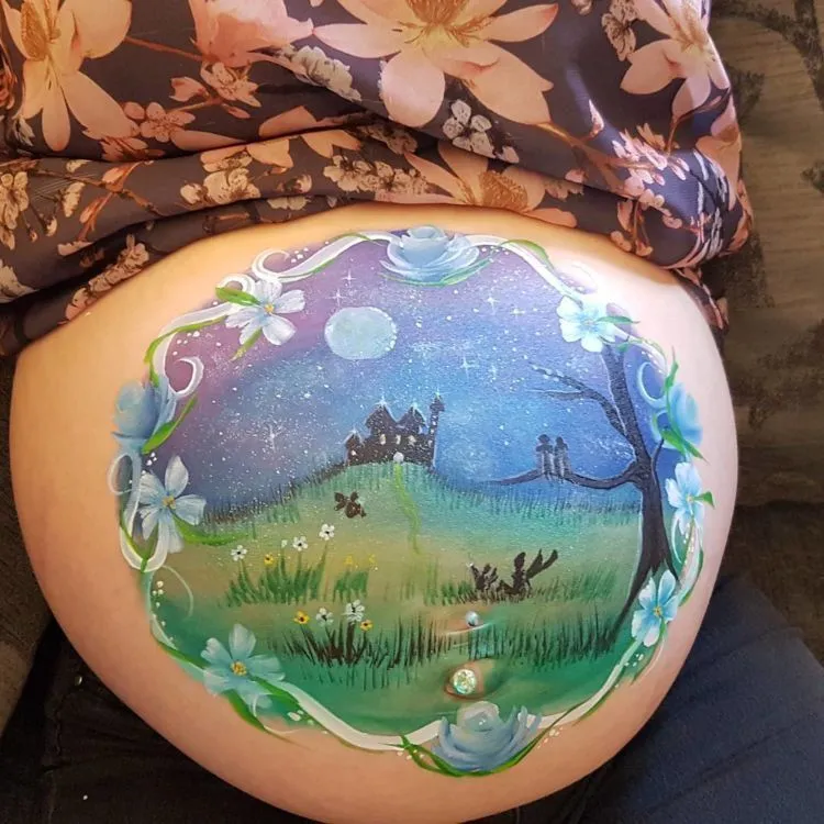 Belly Painting Bisa Jadi Pilihan Terbaik untuk Mengabadikan Momen Kehamilan Kamu! Cekrek~ 22