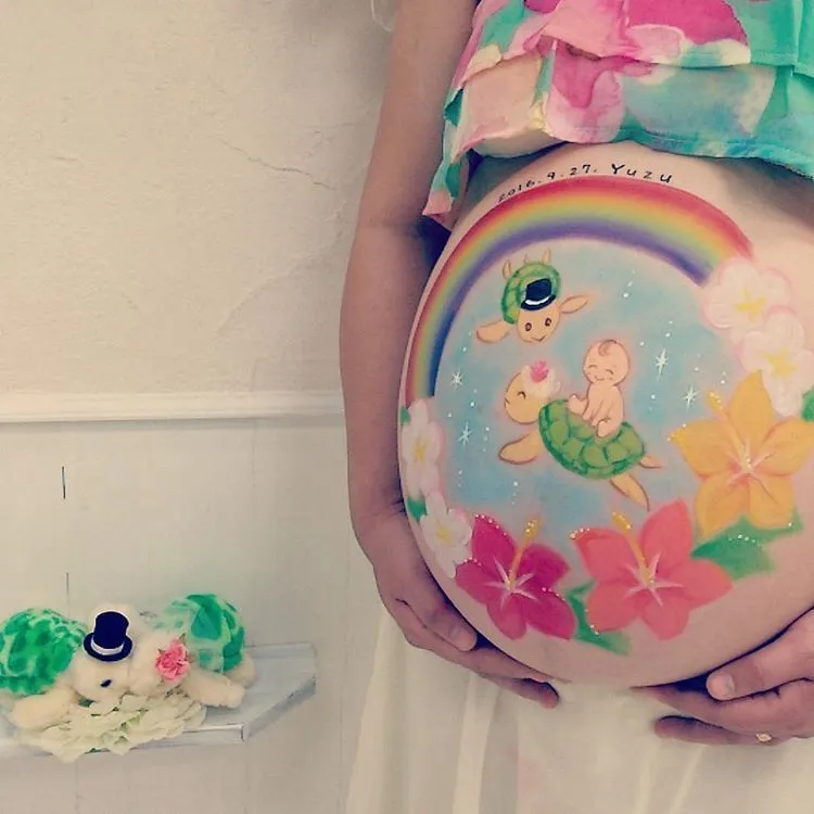 Belly Painting Bisa Jadi Pilihan Terbaik untuk Mengabadikan Momen Kehamilan Kamu! Cekrek~ 24