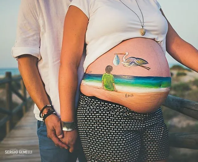 Belly Painting Bisa Jadi Pilihan Terbaik untuk Mengabadikan Momen Kehamilan Kamu! Cekrek~ 25