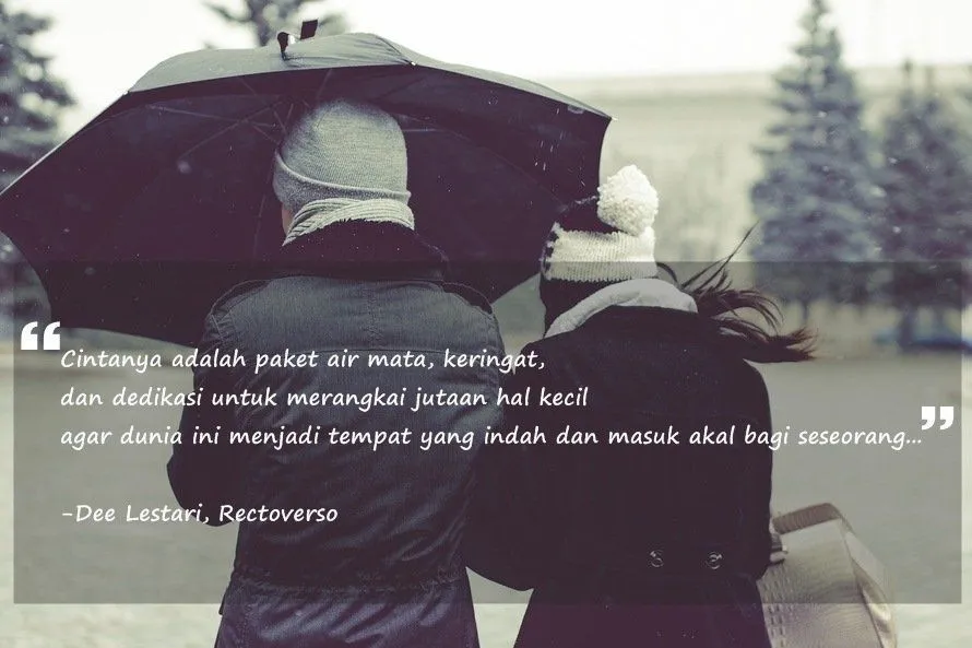Meski Banyak Berakhir Derita, Jangan Takut Untuk Jatuh Cinta! 12 Quotes Dewi Lestari Ini Buktinya! 22