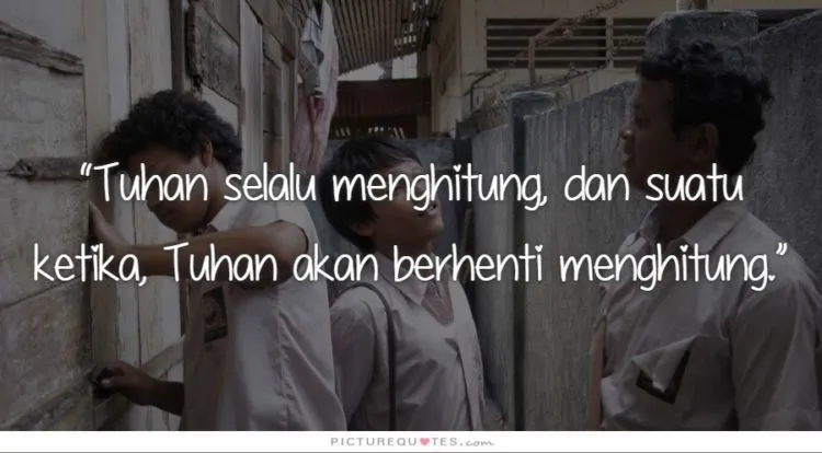 Seberat Apapun Hidup, Tetap Ada yang Bisa Ditertawakan. Quotes Andrea Hirata Ini Akan Meyakinkanmu! 28