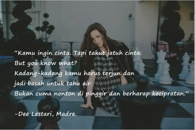 Meski Banyak Berakhir Derita, Jangan Takut Untuk Jatuh Cinta! 12 Quotes Dewi Lestari Ini Buktinya! 13