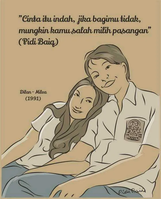 13 Quotes yang Bikin Kamu Ngebet Punya Cowok Seperti Dilan, Romantis dan Bikin Senyum-Senyum Sendiri 19
