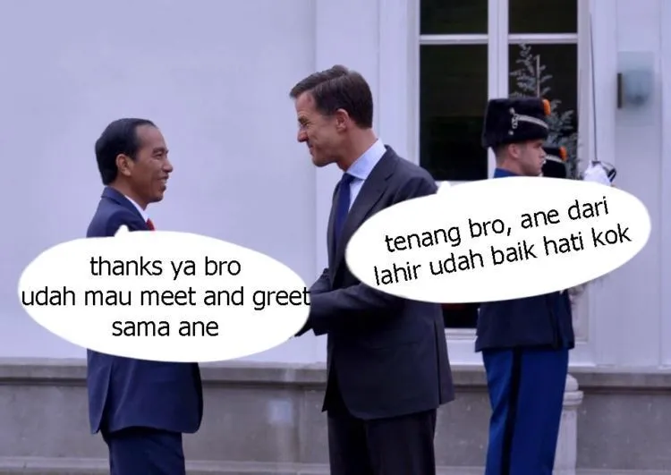 Wajahnya Mirip Dr. Strange, PM Belanda Ini Bikin Heboh Pas Ketemu Presiden Jokowi. Cek 10 Memenya! 22