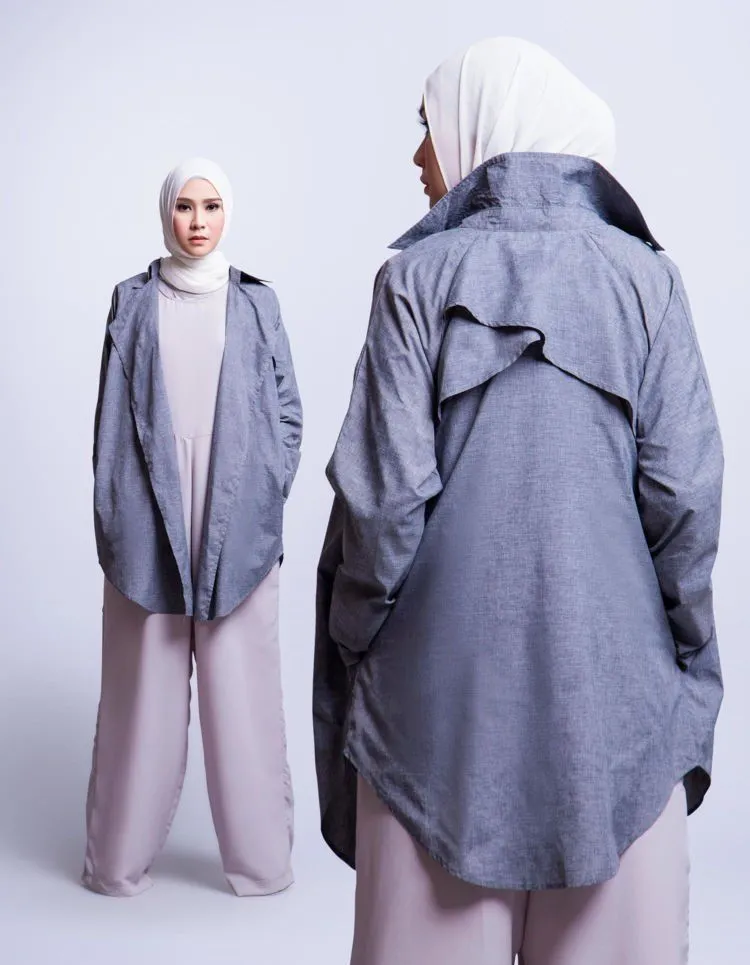 6 Style Hijab Meneduhkan Hati. Yang Melihatmu Akan Merasa Adem Sekali 7