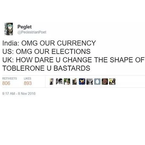 Simak 15 Meme Lucu Kekesalan Orang Gara-gara Toblerone Berubah Bentuk, Habisnya Pelit Banget Ih 21