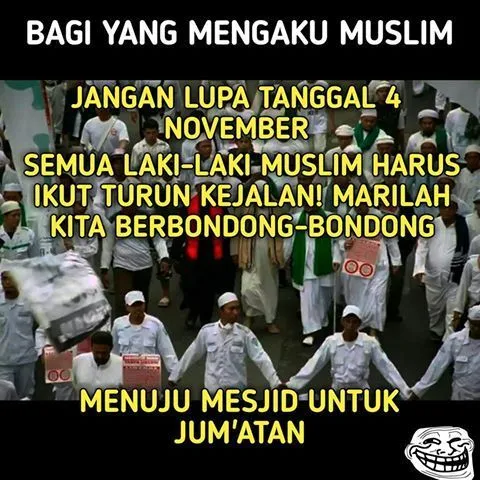 4 November Nanti Ada Apaan Sih? Nggak Cuma Demo, Cek 12 Meme Ini Buat Tahu Kegiatan (Ngaco) Lainnya 13