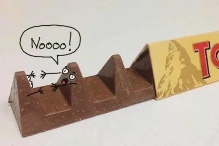 Simak 15 Meme Lucu Kekesalan Orang Gara-gara Toblerone Berubah Bentuk, Habisnya Pelit Banget Ih 22