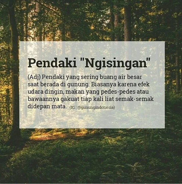 10 Meme yang Menunjukkan Susahnya Para Pendaki BAB di Gunung. Kasian Sih, tapi Kocak Juga!