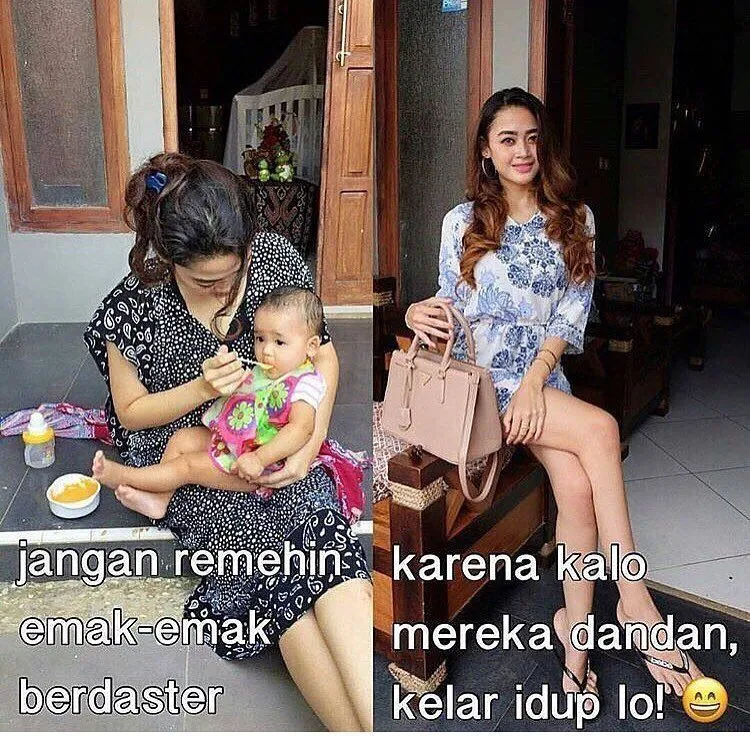 Cek Nih 15 Foto ‘Jangan Remehkan Emak Berdaster, Karena Kalau Mereka Udah Dandan Kelar Hidup Lo!’ 29