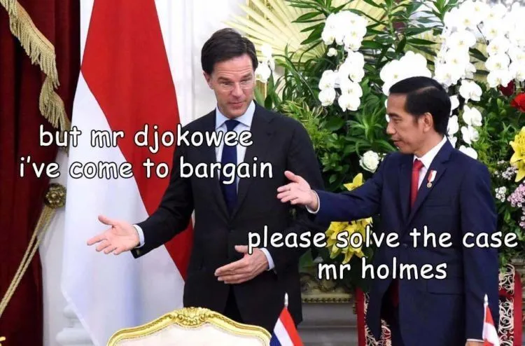 Wajahnya Mirip Dr. Strange, PM Belanda Ini Bikin Heboh Pas Ketemu Presiden Jokowi. Cek 10 Memenya! 16