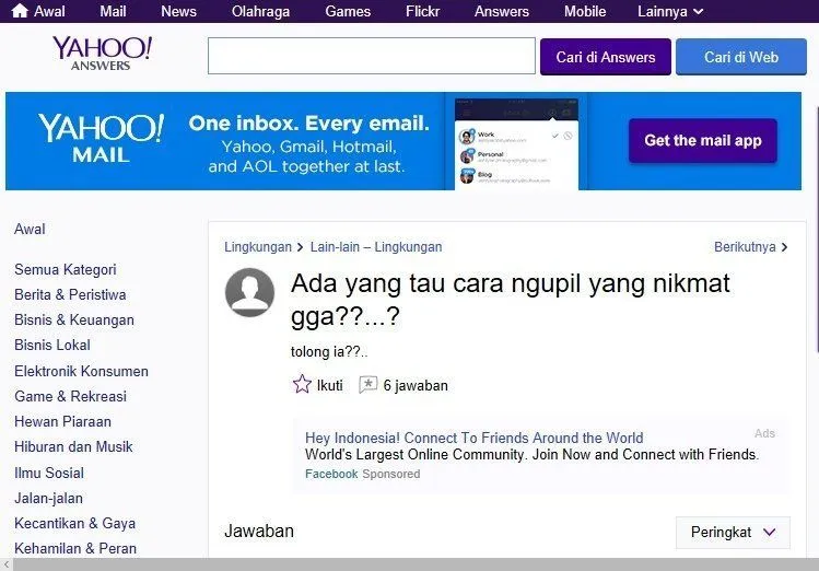 15 Pertanyaan Absurd yang Orang Tanyain ke Yahoo Answer, Pengen Bantu Jawab Tapi Kok Takut Menyesal 19