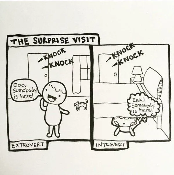 23 Komik Ini Bikin Kamu yang Bersifat Tertutup Bakal Bilang ‘Ini Gue Banget!’, Tapi Tetap dalam Hati 33