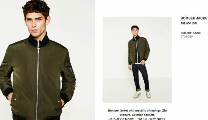 Netizen Gagal Fokus Setelah Jokowi Memakai Bomber Jaket Zara Seharga Sejutaan Ini 9