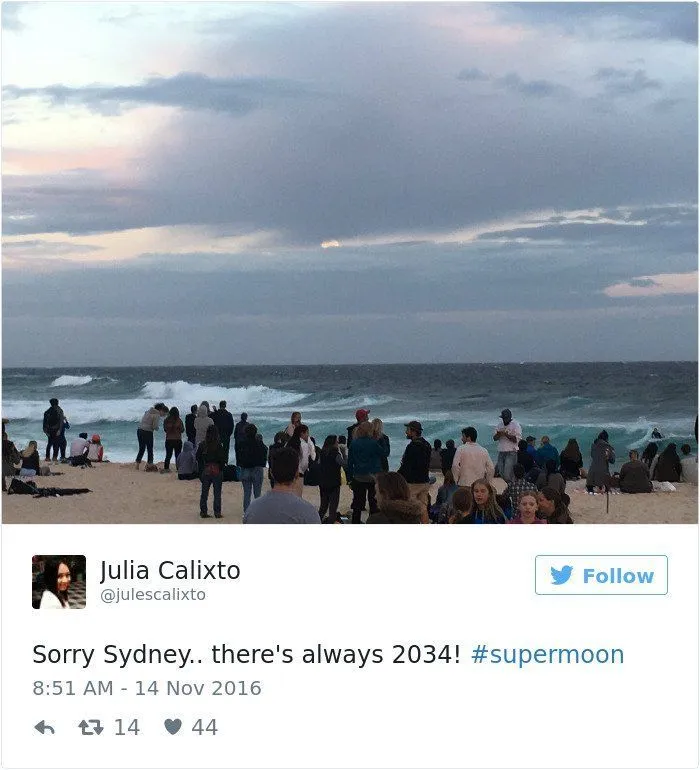 13 Meme Penampakan Gagal Supermoon 14 November. Nggak Sesuai Ekspektasi, Dapetnya Malah Begini! 24