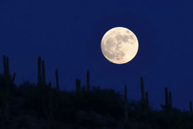 21 Foto Supermoon yang Menunjukan Keagungan Tuhan yang Maha Perkasa, Epik Kayak di Film-Film Fantasi 27