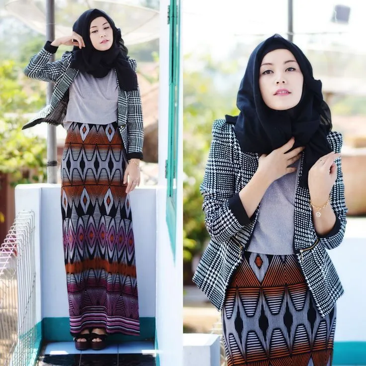 Berikan Tampilan Unikmu dengan 9 Gaya Hijab Hippie - Bohemian yang Menarik 16