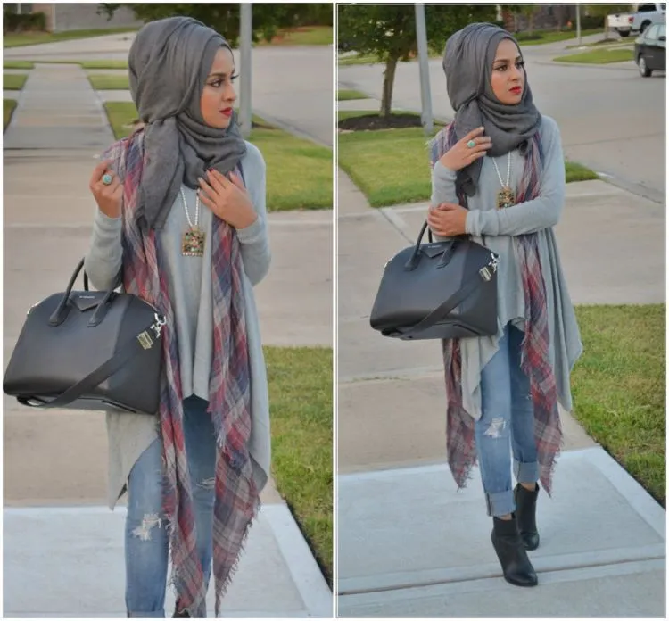 Berikan Tampilan Unikmu dengan 9 Gaya Hijab Hippie - Bohemian yang Menarik 11