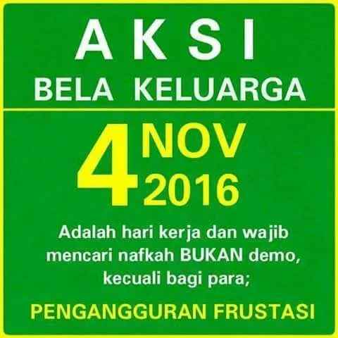 4 November Nanti Ada Apaan Sih? Nggak Cuma Demo, Cek 12 Meme Ini Buat Tahu Kegiatan (Ngaco) Lainnya 19