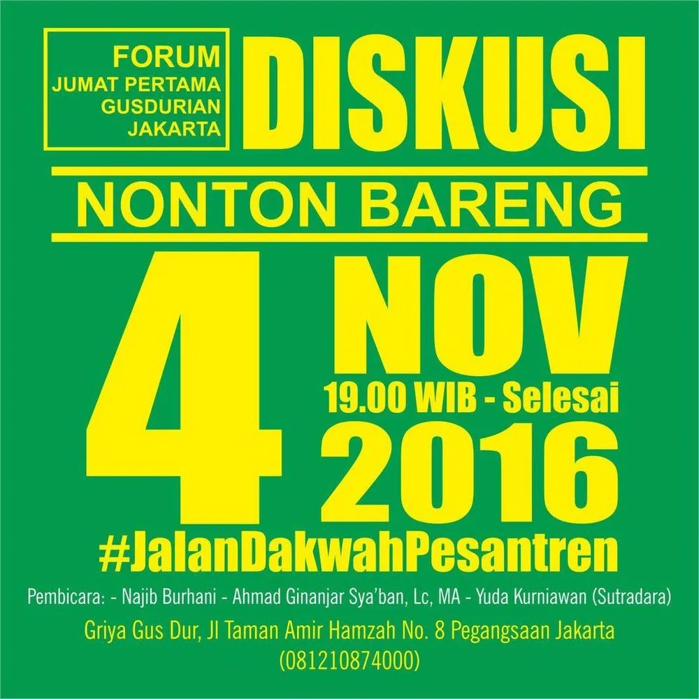 4 November Nanti Ada Apaan Sih? Nggak Cuma Demo, Cek 12 Meme Ini Buat Tahu Kegiatan (Ngaco) Lainnya 20