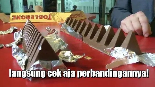 Simak 15 Meme Lucu Kekesalan Orang Gara-gara Toblerone Berubah Bentuk, Habisnya Pelit Banget Ih 26