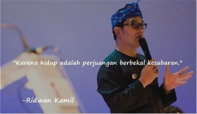 12 Quotes Ridwan Kamil, Dari Yang Memancing Tawa Hingga Yang Menampar Anak Muda! 19