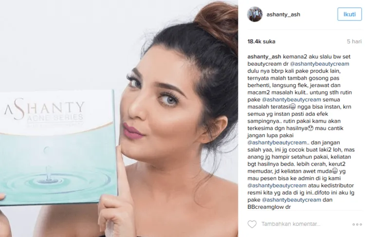 8 Seleb Ini Jualan Produk Kecantikan, Nggak Coba Beli? Siapa Tahu Wajahmu Jadi Sama Kayak Mereka :) 10