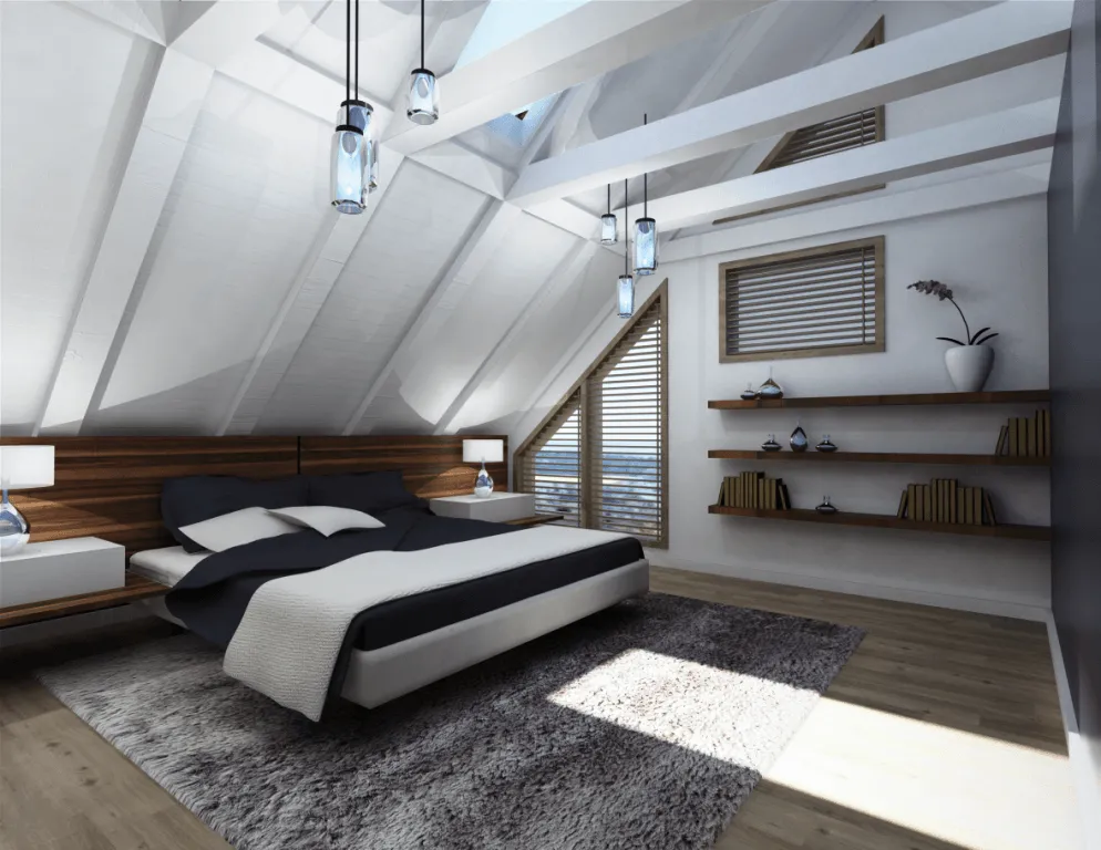 14 Desain Kamar dari Loteng Rumah. Daripada Jadi Sarang Tikus dan Nggak Terurus? 24