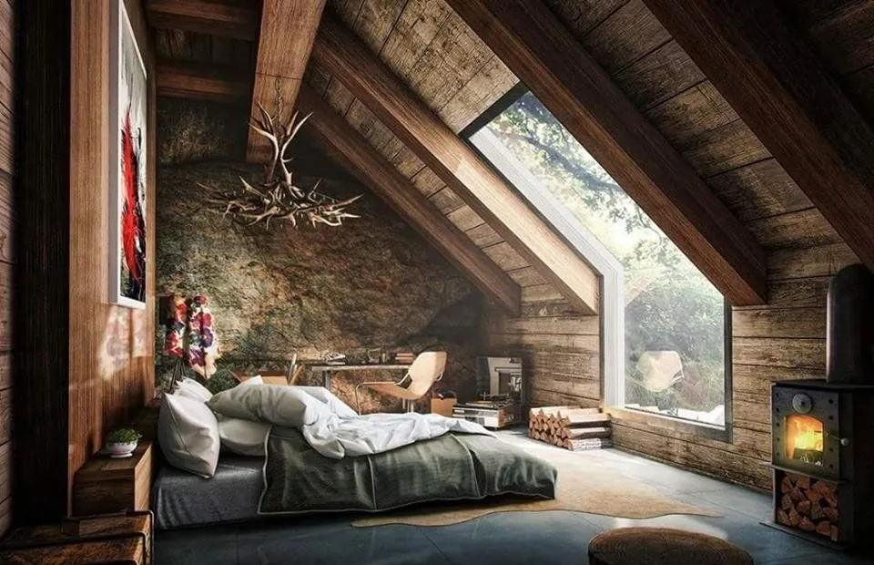 14 Desain Kamar dari Loteng Rumah. Daripada Jadi Sarang Tikus dan Nggak Terurus? 15