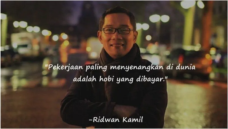 12 Quotes Ridwan Kamil, Dari Yang Memancing Tawa Hingga Yang Menampar Anak Muda! 16