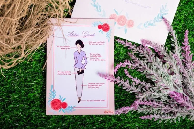 Undangan untuk Bridesmaid Harus Dibuat Spesial, 17 Inspirasi Ini Bisa Kamu Tiru 24 wedding invitation