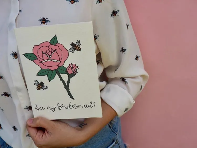 Undangan untuk Bridesmaid Harus Dibuat Spesial, 17 Inspirasi Ini Bisa Kamu Tiru 25 bridesmaid invitation