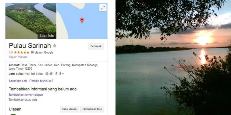 Wow, Ada Pulau Muncul Setelah Bencana Lumpur Lapindo. Tempat Indah Ini Bernama Pulau Sarinah! 8
