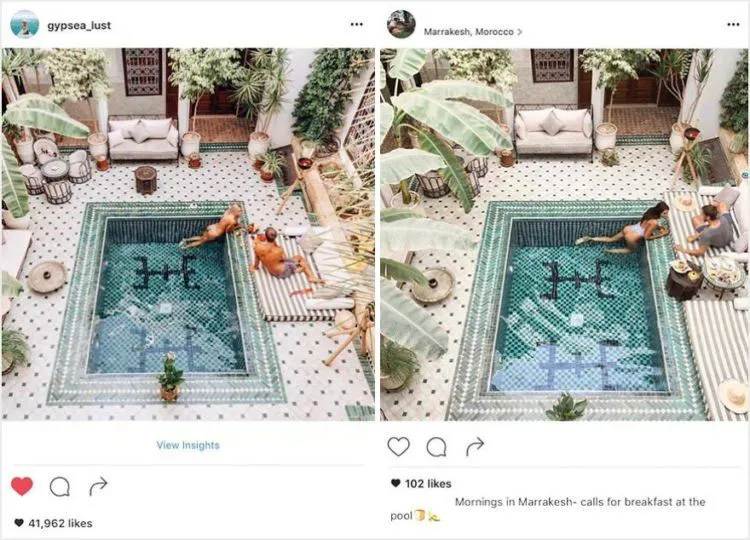 Konyol, Selebgram Ini Temukan Cewek Menjiplak Pose Fotonya Terus-terusan. Ini Ngefans Apa Neror Sih? 8