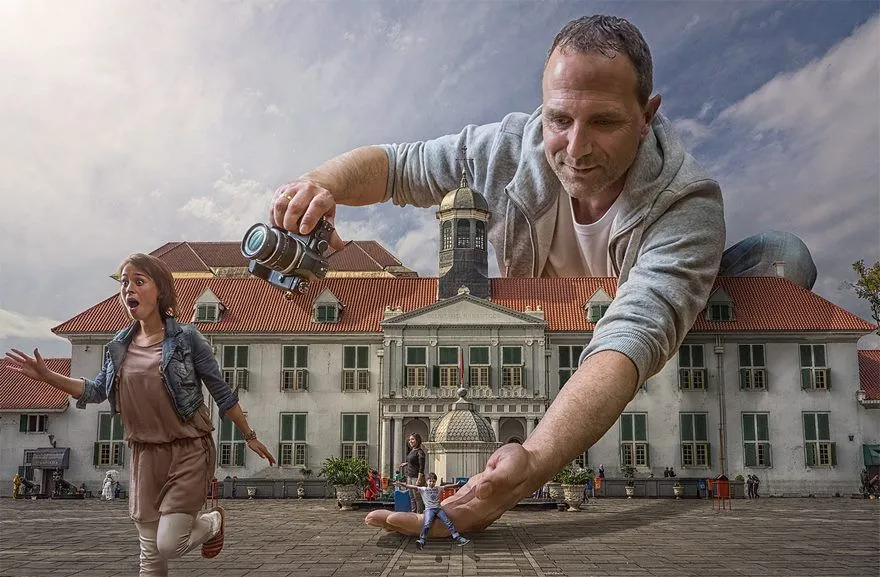 Asli, 26 Foto Editan dari Si Ayah untuk Anaknya Ini Super Keren! Jadi Malu Kita Ngedit Begitu-Begitu Aja 27