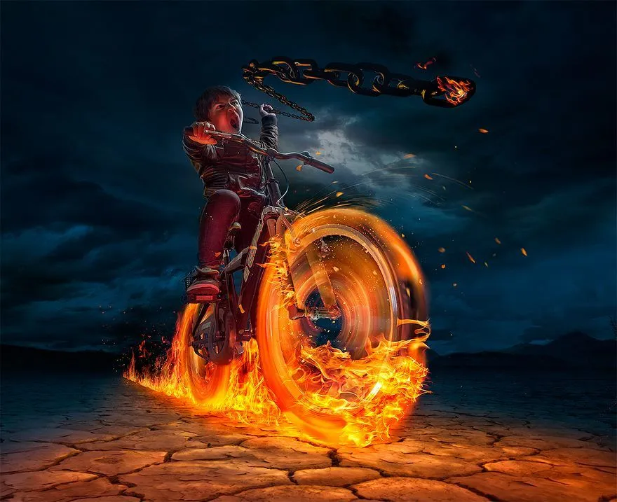 Asli, 26 Foto Editan dari Si Ayah untuk Anaknya Ini Super Keren! Jadi Malu Kita Ngedit Begitu-Begitu Aja 39