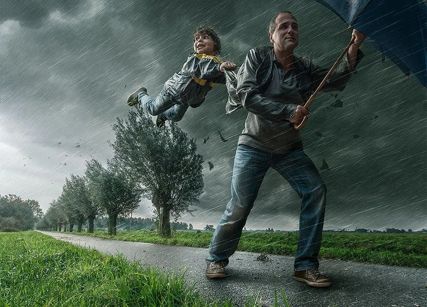 Asli, 26 Foto Editan dari Si Ayah untuk Anaknya Ini Super Keren! Jadi Malu Kita Ngedit Begitu-Begitu Aja 48