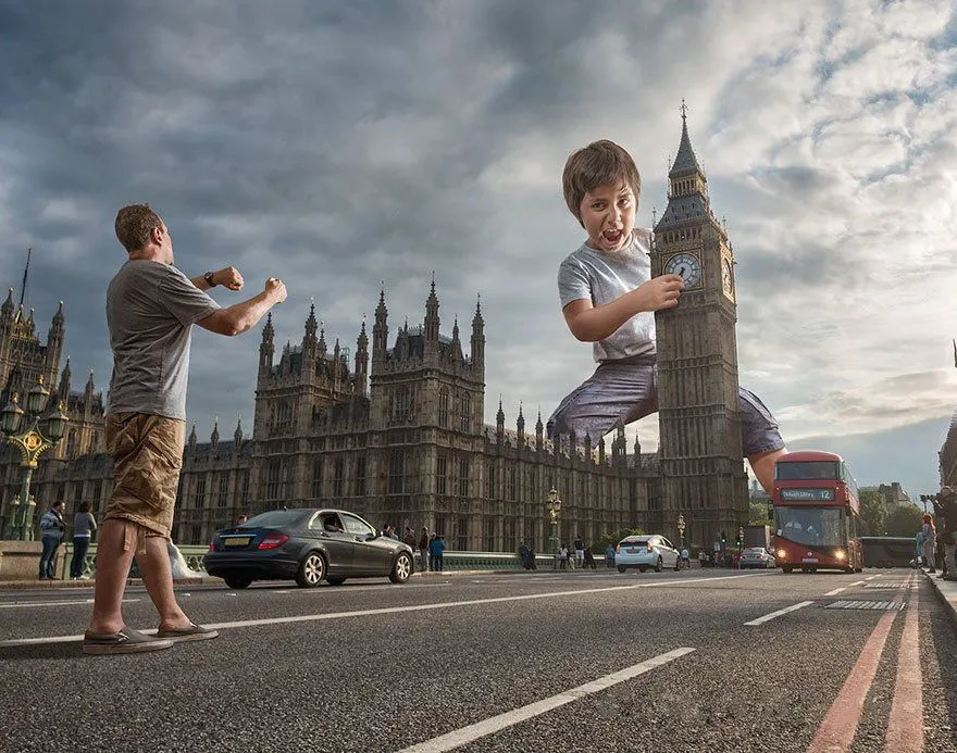 Asli, 26 Foto Editan dari Si Ayah untuk Anaknya Ini Super Keren! Jadi Malu Kita Ngedit Begitu-Begitu Aja 50