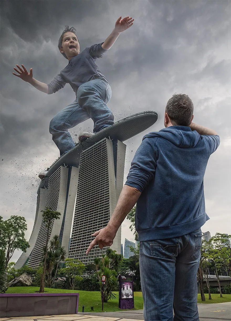 Asli, 26 Foto Editan dari Si Ayah untuk Anaknya Ini Super Keren! Jadi Malu Kita Ngedit Begitu-Begitu Aja 31