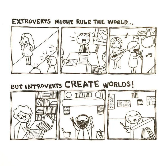 23 Komik Ini Bikin Kamu yang Bersifat Tertutup Bakal Bilang ‘Ini Gue Banget!’, Tapi Tetap dalam Hati 38