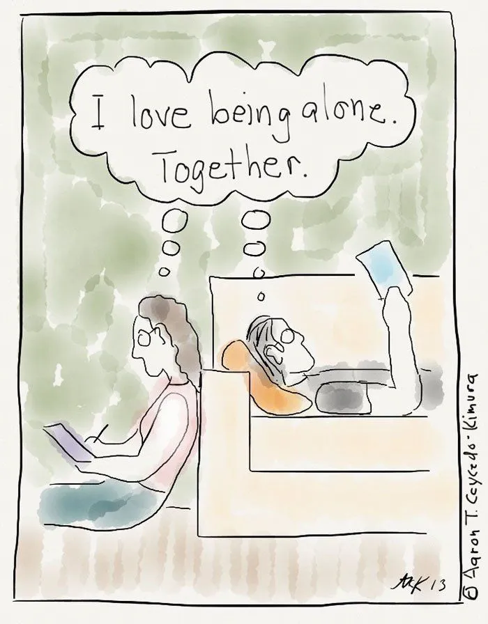 23 Komik Ini Bikin Kamu yang Bersifat Tertutup Bakal Bilang ‘Ini Gue Banget!’, Tapi Tetap dalam Hati 42