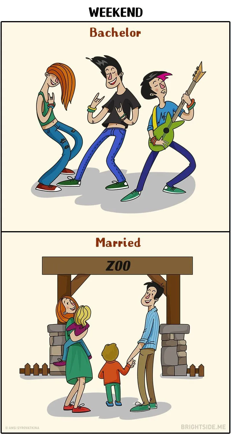 Fase Lucu-lucuan Cowok Sebelum dan Sesudah Nikah. Cek 22 Meme Kocak Ini! 28