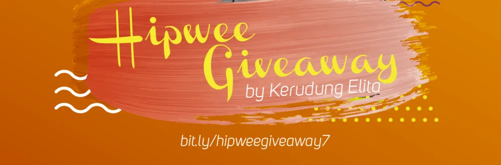 10 Pemenang #HipweeBerbaikHati Giveaway with Elita Kerudung