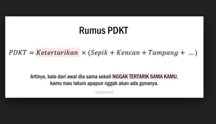 Pantas Aja Asmaramu Selalu Kandas, Nggak Pakai Perhitungan Matematis Sih. Cek Dulu Nih 11 Rumusnya! 19