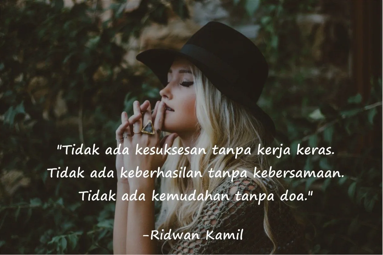 12 Quotes Ridwan Kamil, Dari Yang Memancing Tawa Hingga Yang Menampar Anak Muda! 17
